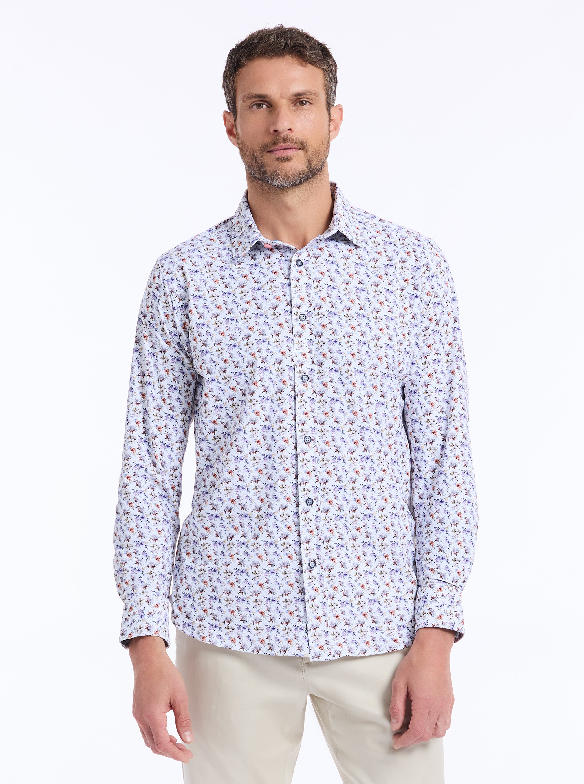 BAUXHALL LONG SLEEVE BUTTON DOWN SHIRT