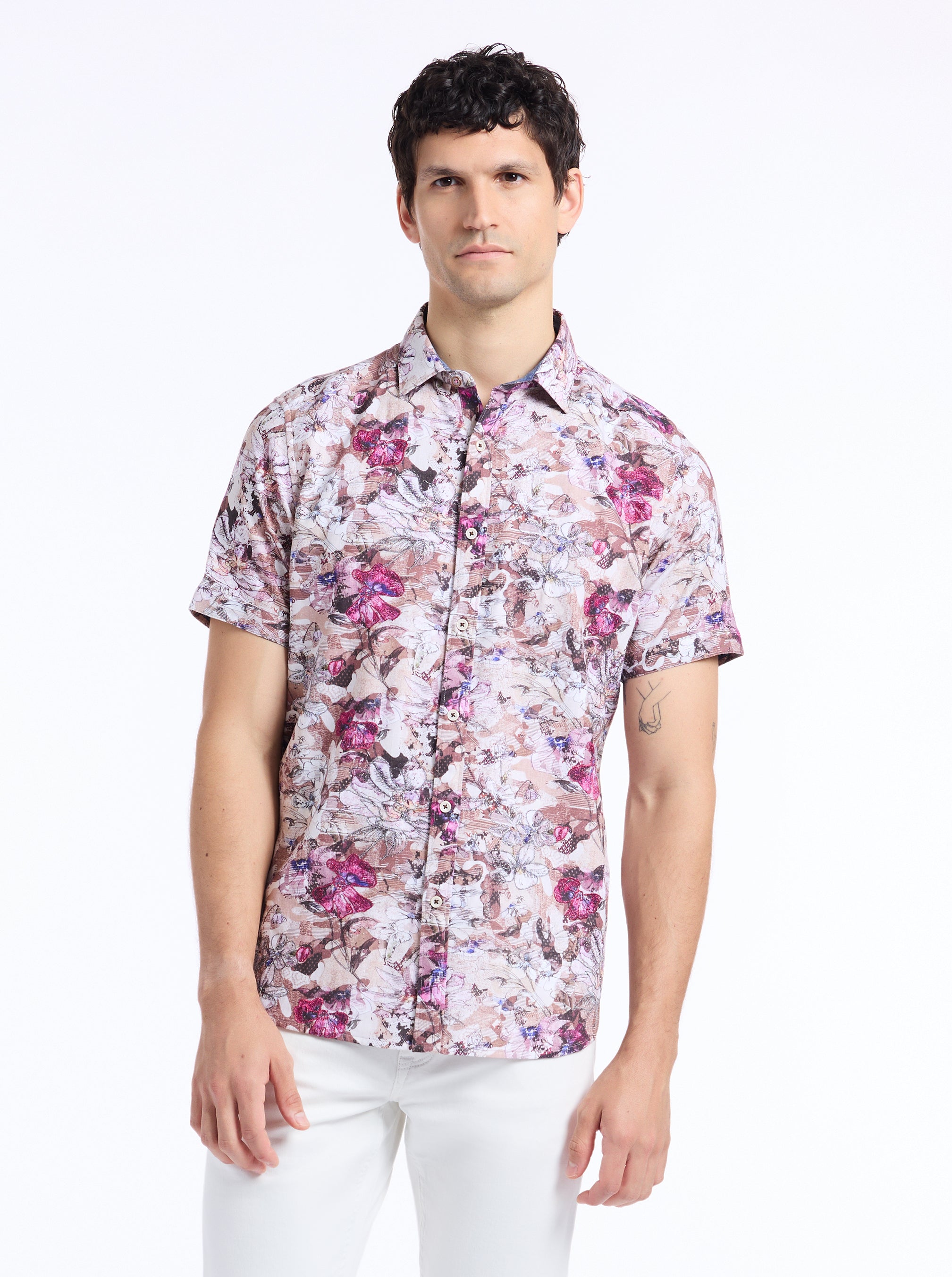 SHILLINGFORD SHORT SLEEVE BUTTON DOWN SHIRT
