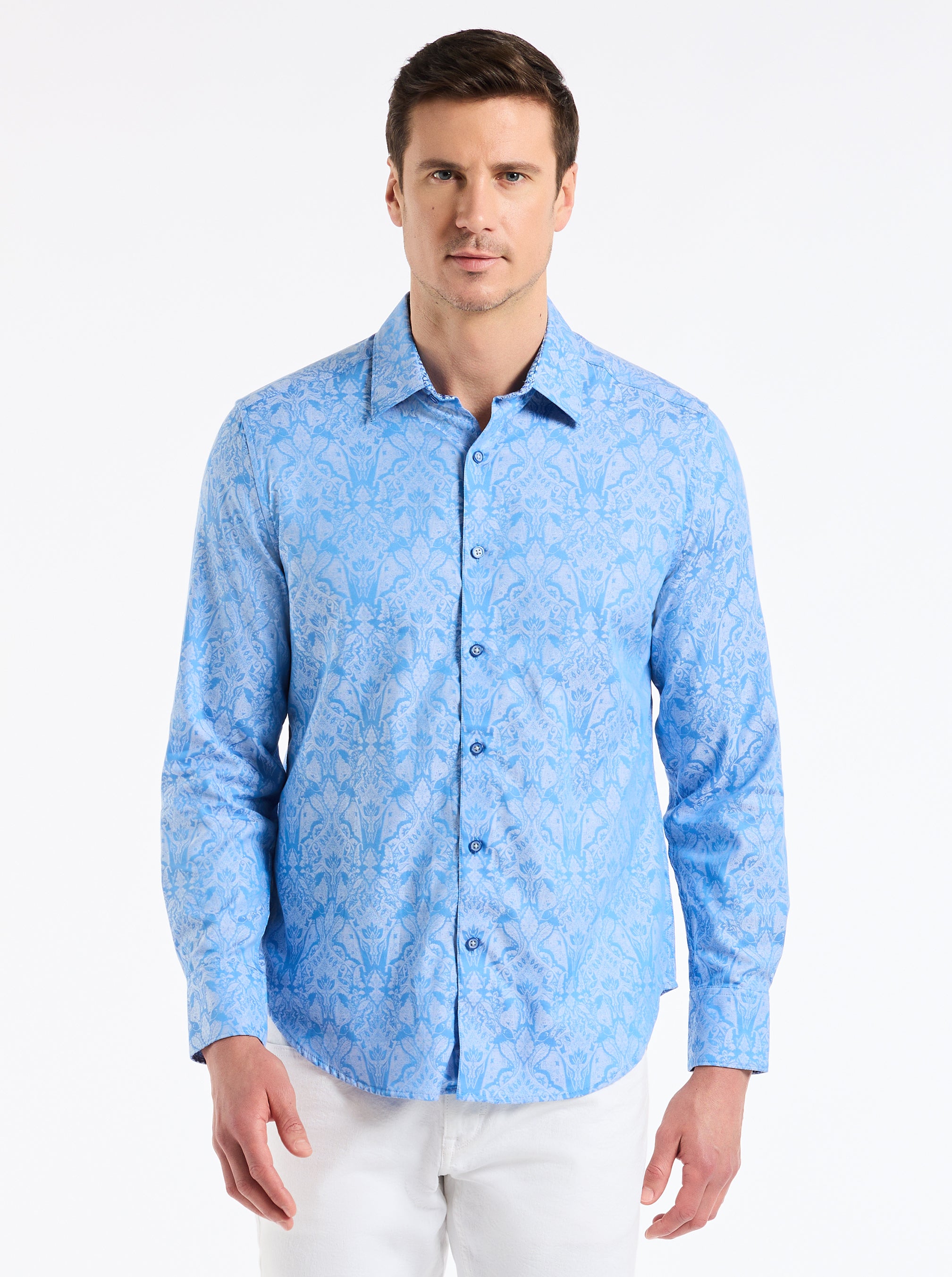 HIGHLAND LONG SLEEVE BUTTON DOWN SHIRT