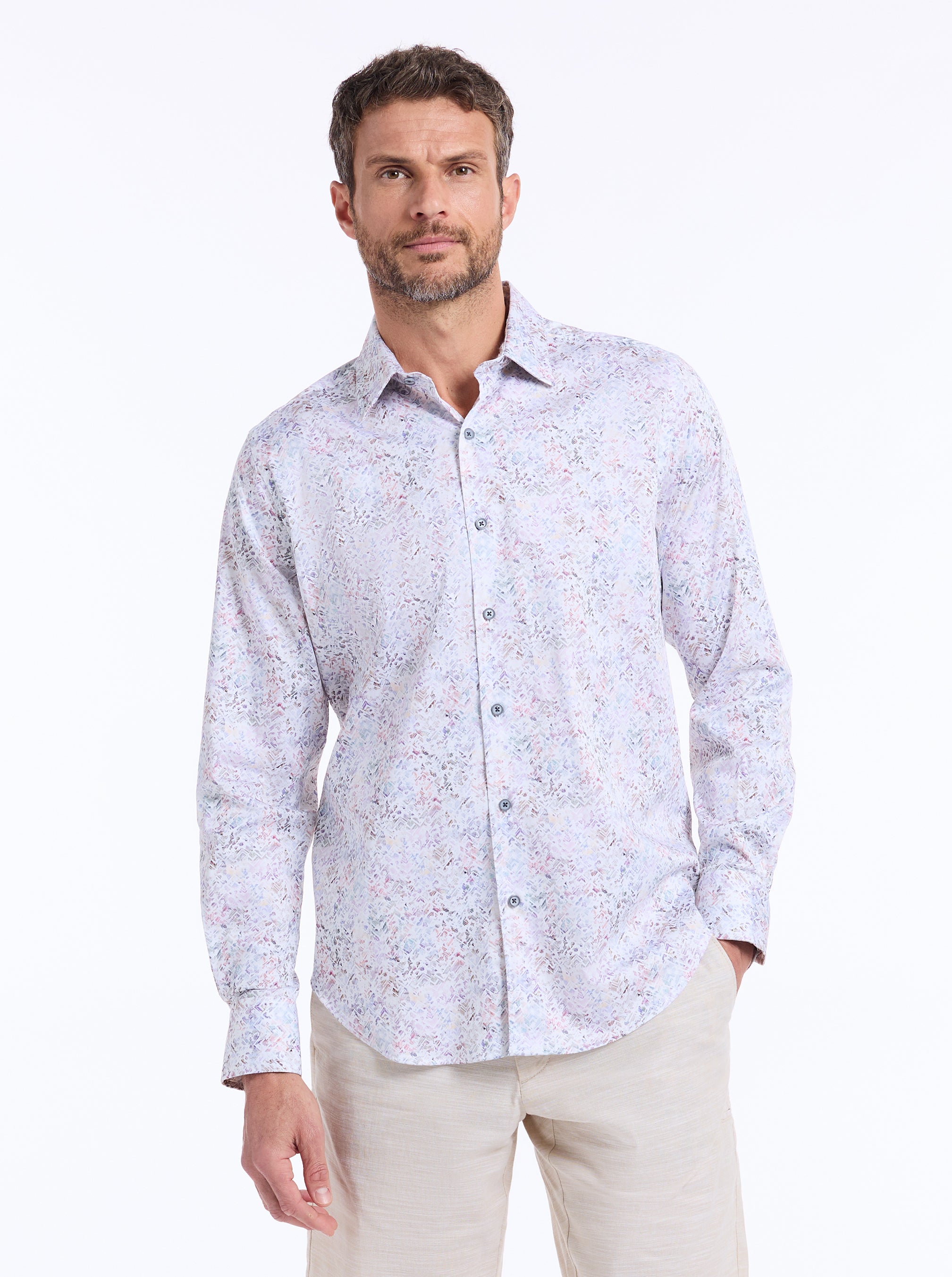 LIVERPOOL LONG SLEEVE BUTTON DOWN SHIRT