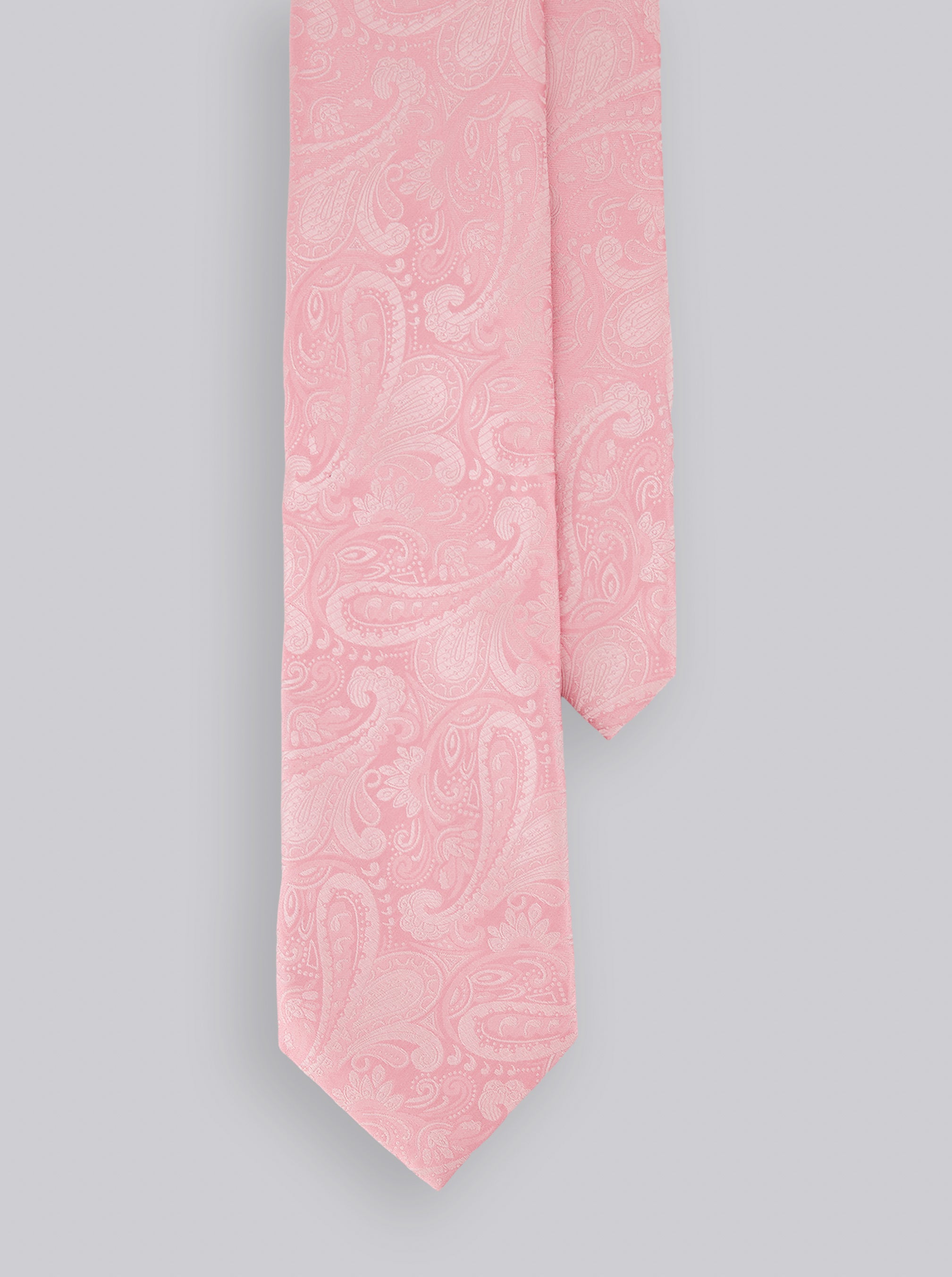 SOLID PAISLEY TIE